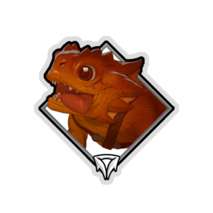 Holo Crownfall Sticker - Mortimer