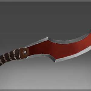 Inscribed Blade of the Crimson Cut-throat