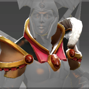 Inscribed Pauldrons of the Equine Emissary