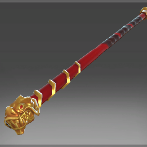 Inscribed Staff of the Infinite Waves