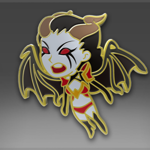 Genuine Pin: Queen of Pain