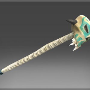 Inscribed Demon Skull Staff