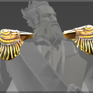 Inscribed Epaulets of the Divine Anchor