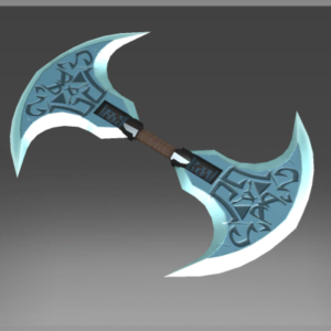 Inscribed Exquisite Doubled Axe of the Veil