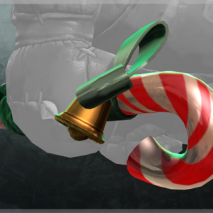 Inscribed Frosty the Sew-Man's Sugary Shiv