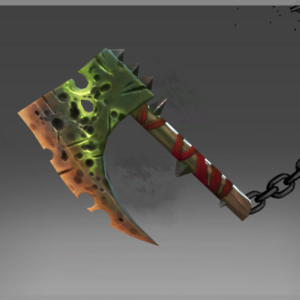 Inscribed Hatchet of the Nurgle Champion