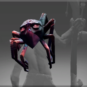 Inscribed Spider Shoulders of Purple Nightmare