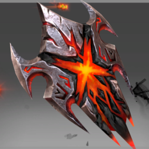 Autographed Shield of the Burning Nightmare