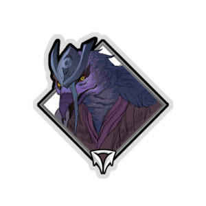 Holo Crownfall Sticker - Scree'Auk