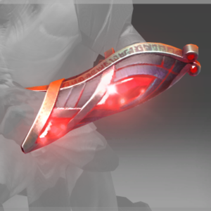 Inscribed Bracers of Aeons of the Crimson Witness