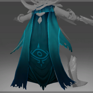 Inscribed Cloak of the Dark Wraith