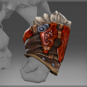 Inscribed Gauntlets of the Red Mountain