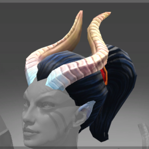 Inscribed Horns of the Dark Angel