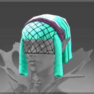 Inscribed Mourning Mother's Veil