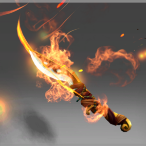 Inscribed Off-Hand Blade of the Wandering Flame