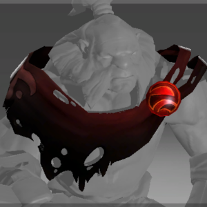 Inscribed Red Mist Reaper's Shawl