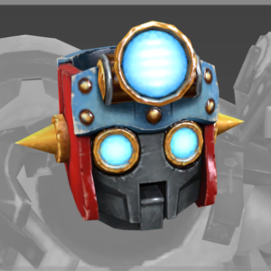 Inscribed Searchlight Helm of the Mechanised Pilgrim