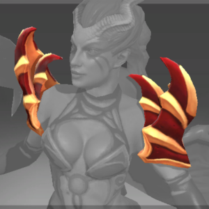 Inscribed Shoulders of the Dark Angel