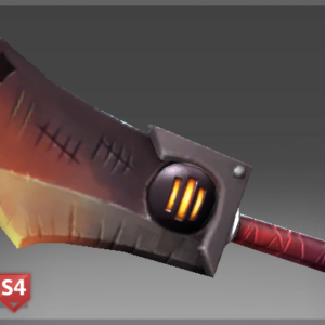 Inscribed Broiler's Cleaver