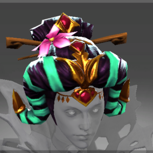 Inscribed Fatal Blossom Hairdress
