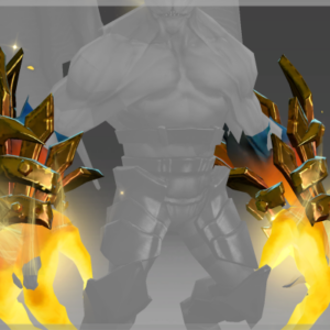 Inscribed Golden Shadow of the Dark Age