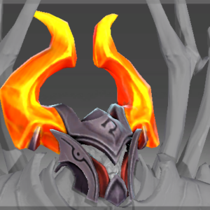 Inscribed Helm of Eternal Fire