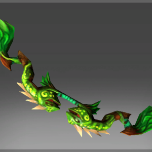 Inscribed Iguana's Bow