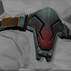 Inscribed Tassets of the Red Conqueror