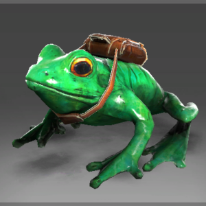 Autographed Skip the Delivery Frog