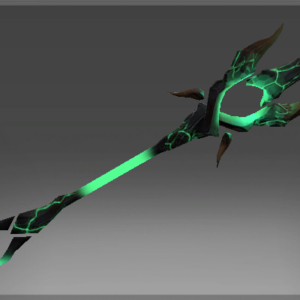 Frozen Dragon Forged Staff
