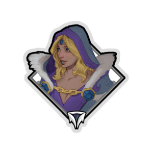 Holo Crownfall Sticker - Crystal Maiden