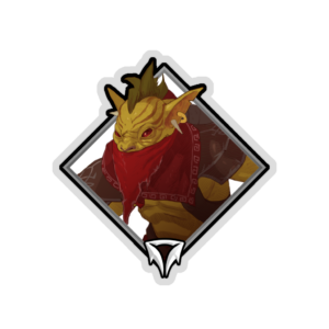 Holo Crownfall Sticker - Gondar