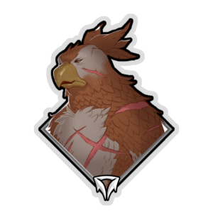 Holo Crownfall Sticker - Gralla
