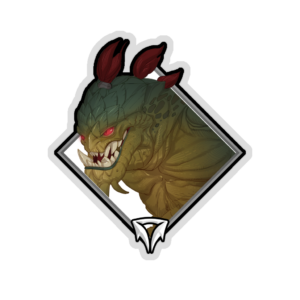 Holo Crownfall Sticker - Graxx