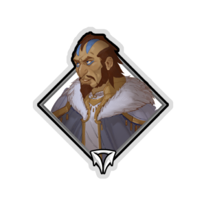 Holo Crownfall Sticker - Idrix