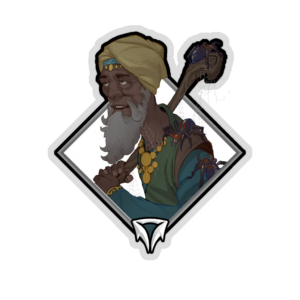 Holo Crownfall Sticker - Philip
