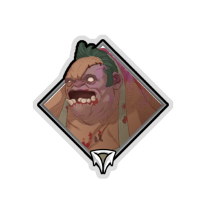 Holo Crownfall Sticker - Pudge