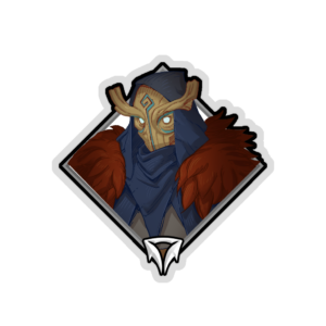 Holo Crownfall Sticker - Serina