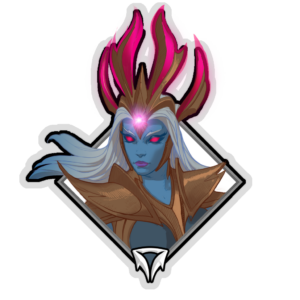 Holo Crownfall Sticker - Shen