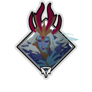 Holo Crownfall Sticker - Shen - Freezing