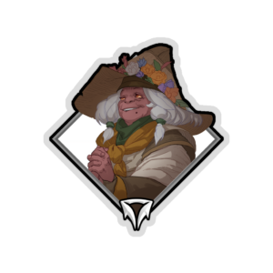 Holo Crownfall Sticker - Sherrid The Matchmaker