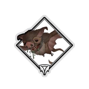Holo Crownfall Sticker - Snotty