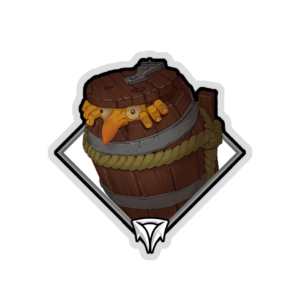 Holo Crownfall Sticker - Spoon