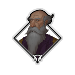 Holo Crownfall Sticker - Thrael