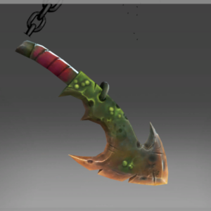 Inscribed Cleaver of the Nurgle Champion