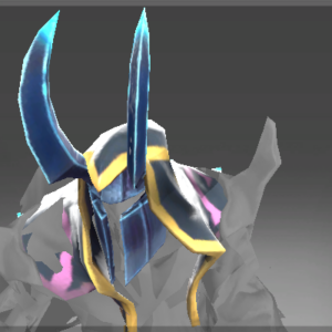 Inscribed Horned Helm of the Frozen Apostle