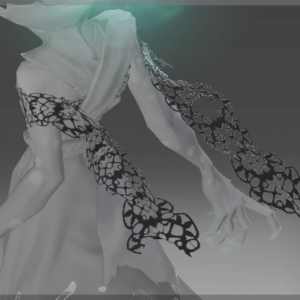 Inscribed Mourning Mother's Scarf