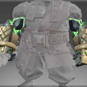 Inscribed Plated Bracers of the Demon Stone