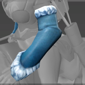 Inscribed Snowstorm Gloves