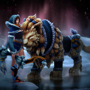 Inscribed Snowstorm Huntress
